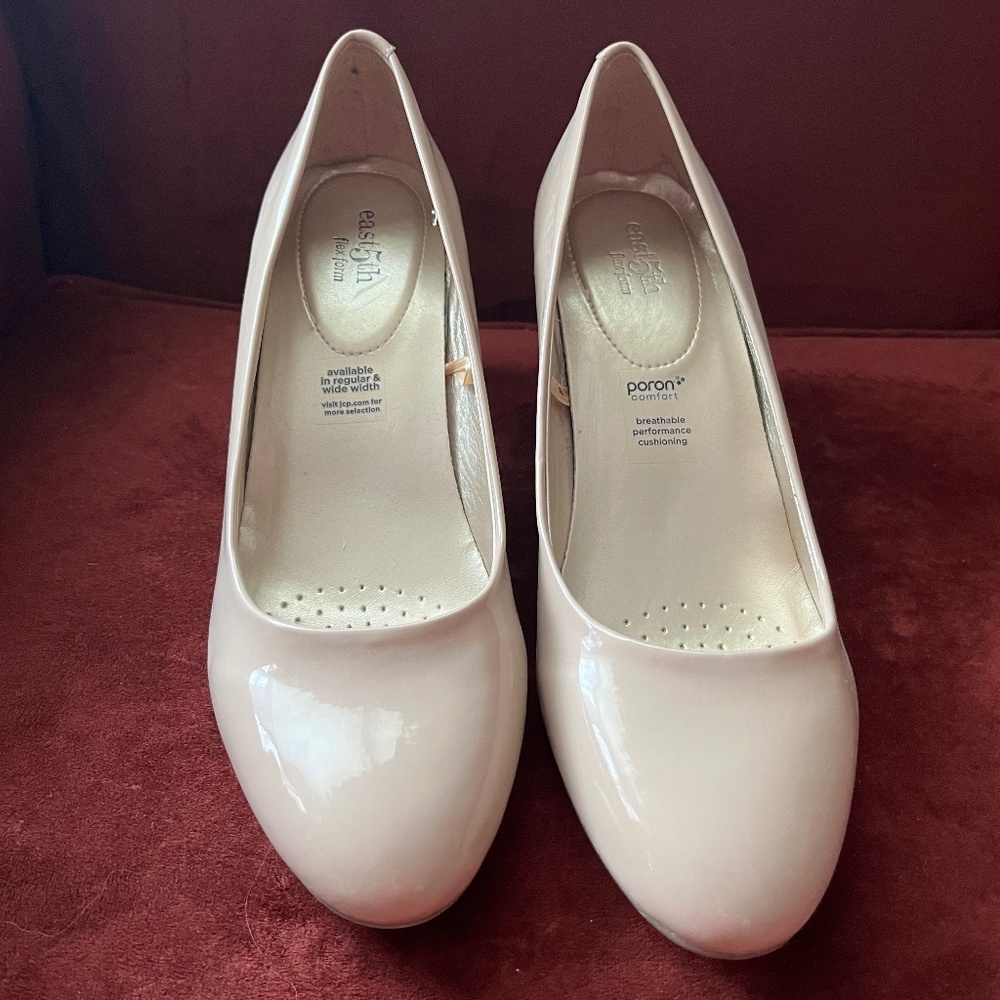 East 5th taupe shoes